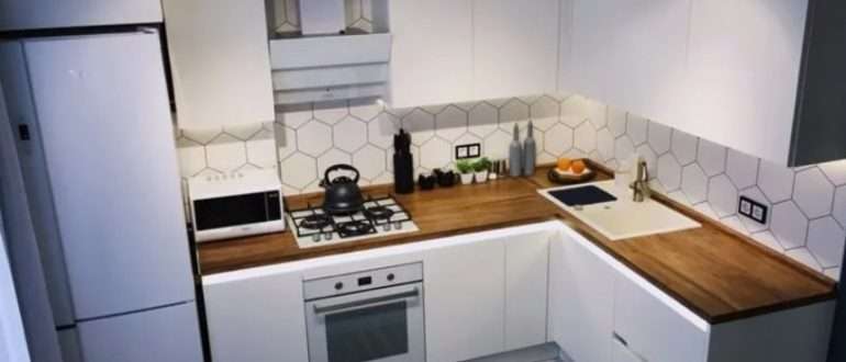 Дизайн угловых кухонь для маленьких кухонь