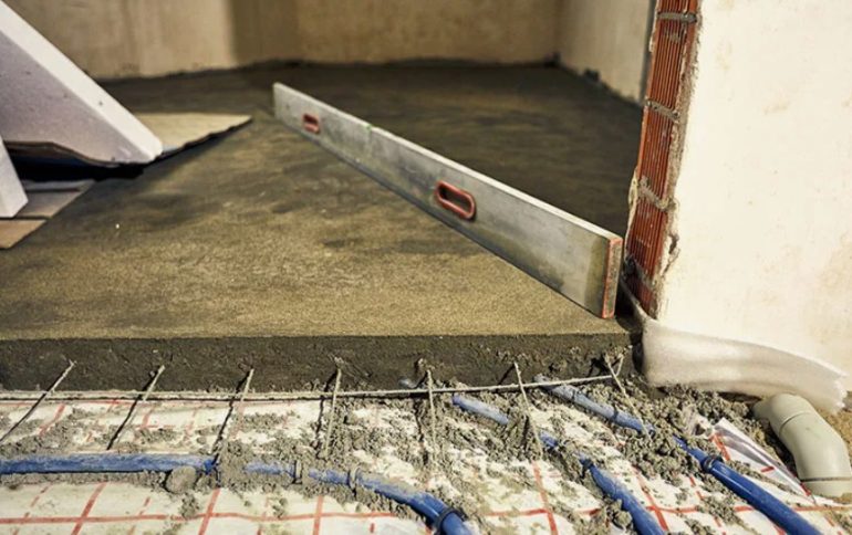 Как сделать плавающий пол в квартире видео