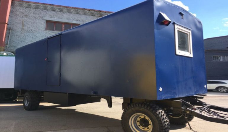 Вагончики на колесах для временного проживания и работы
