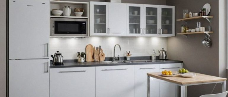 Главные ошибки при проектировании прямой кухни: как не превратить комфорт в хаос