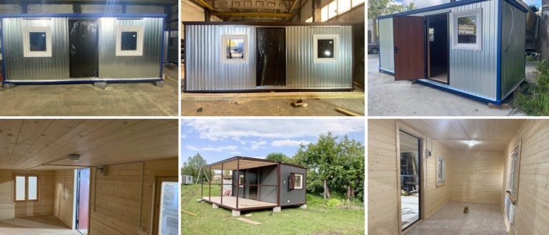 Бытовка как дачный дом: как превратить времянку в комфортное круглогодичное жилье